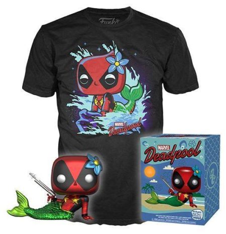 Funko Pop Metallic Deadpool